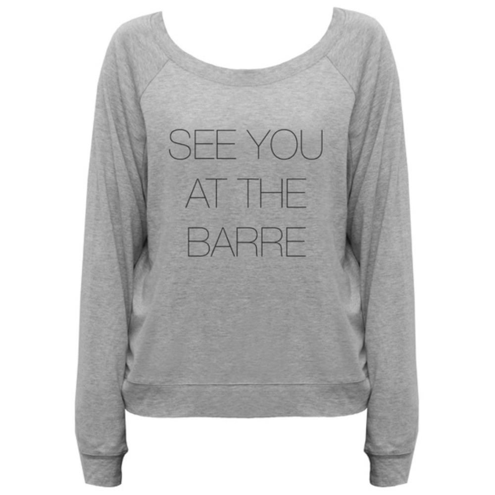 Emu Jay - See you at the barre - long sleeve top